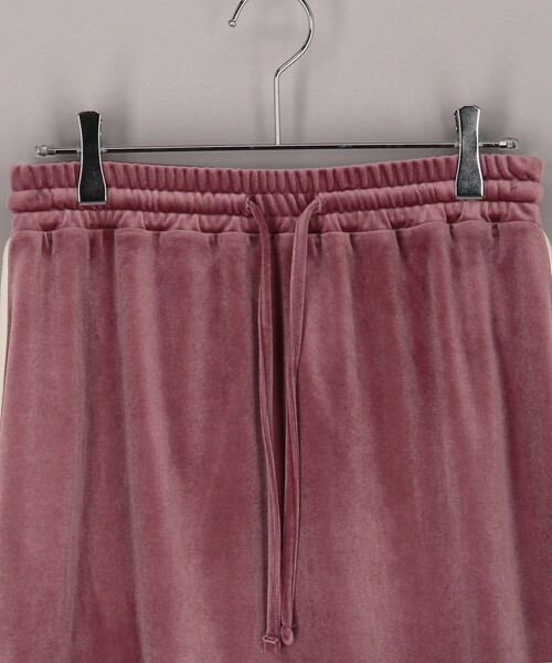 【セール】ベロア サイドライン スカート（スカート）｜FREAK'S STORE（フリークスストア）