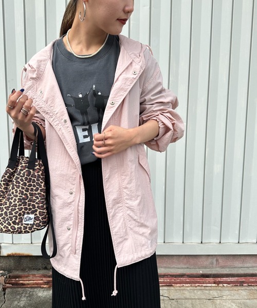 [Jeans Factory Clothes/ジーンズファクトリークローズ] ショート丈 ナイロンモッズパーカー