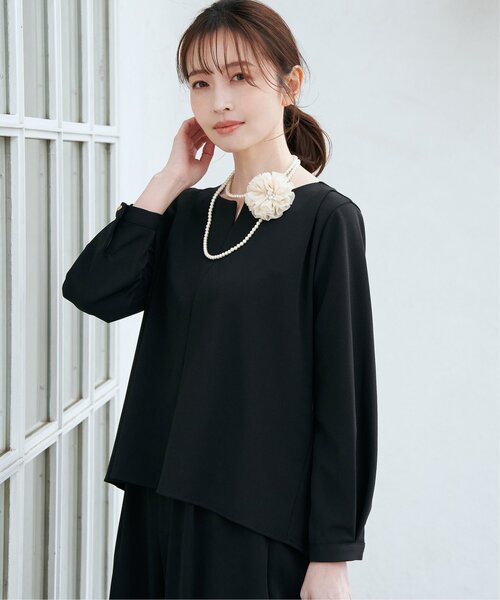 ikka(イッカ)の「コサージュ付きパールネックレス(ネックレス・レディース・オフホワイト・FREE)」の12枚目の写真