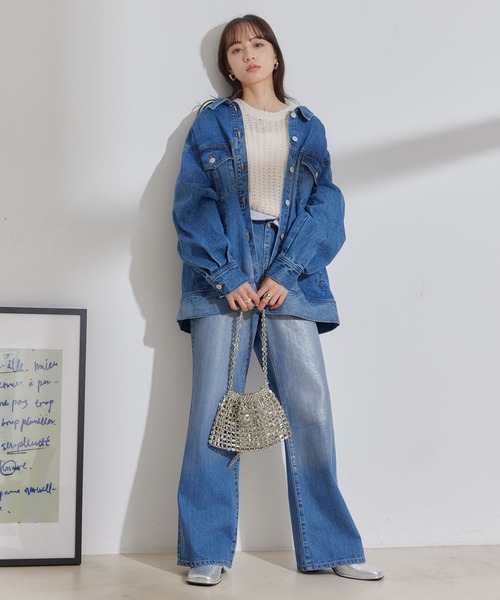 VIS（ビス）の「【2WAY】ビーズショルダーバッグ（ショルダーバッグ・レディース・シルバー・FREE）」の21枚目の写真