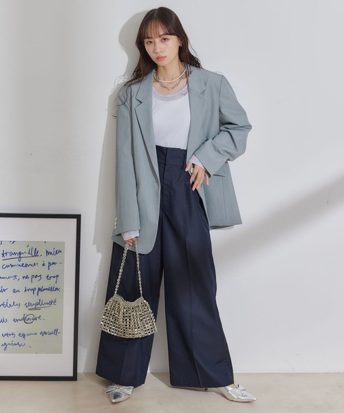 VIS（ビス）の「【2WAY】ビーズショルダーバッグ（ショルダーバッグ・レディース・シルバー・FREE）」の22枚目の写真