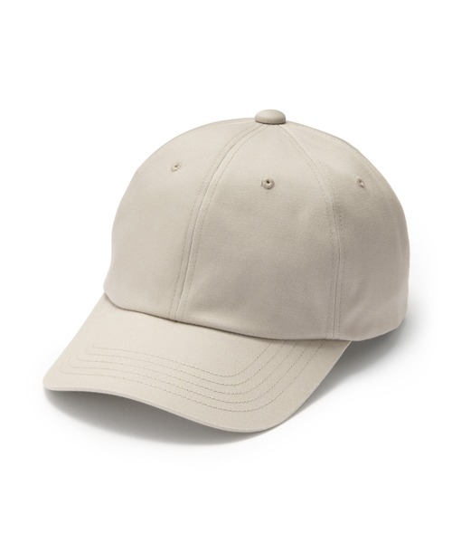 無印良品（ムジルシリョウヒン）の「コットンツイル　キャップ（キャップ・レディース・ライトイエロー/ライトベージュ/ブラック・55-59cm）」の3枚目の写真