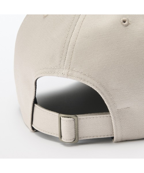 無印良品（ムジルシリョウヒン）の「コットンツイル　キャップ（キャップ・レディース・ライトイエロー/ライトベージュ/ブラック・55-59cm）」の13枚目の写真