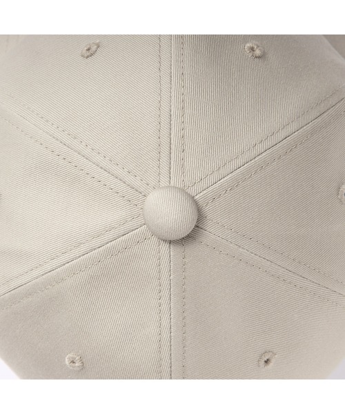 無印良品（ムジルシリョウヒン）の「コットンツイル　キャップ（キャップ・レディース・ライトイエロー/ライトベージュ/ブラック・55-59cm）」の16枚目の写真