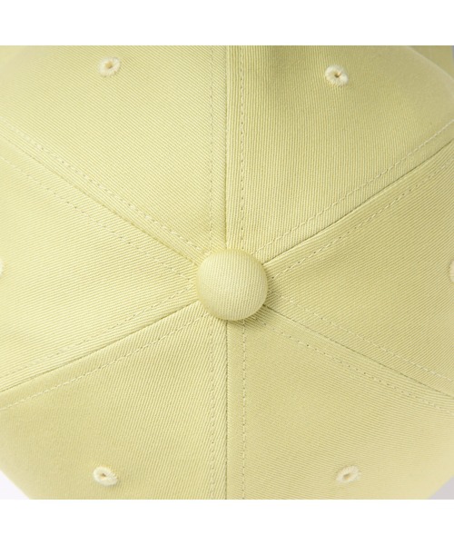 無印良品（ムジルシリョウヒン）の「コットンツイル　キャップ（キャップ・レディース・ライトイエロー/ライトベージュ/ブラック・55-59cm）」の4枚目の写真