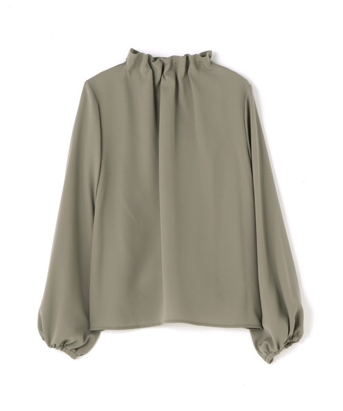 N.（N. Natural Beauty Basic）（エヌエヌナチュラルビューティーベーシック）の「◆ペーパーバックパフブラウス（シャツ/ブラウス・レディース・ピンク/グレー/ブラック/オフホワイト・MEDIUM）」の12枚目の写真