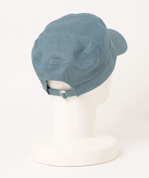 OVERRIDE(オーバーライド)の「OVERRIDE LINEN DE GAULE / オーバーライド(キャップ・メンズ・ブラウン/ダークベージュ/ダークグレー/ブルー/ブラック・58cm/60cm)」の6枚目の写真