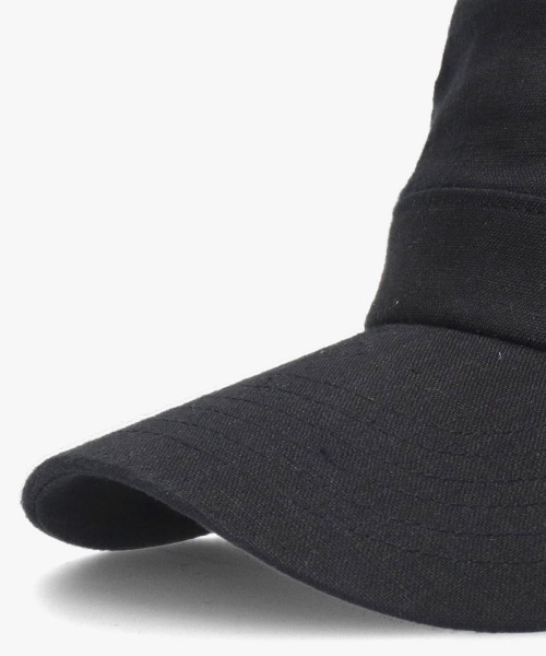 OVERRIDE(オーバーライド)の「OVERRIDE LINEN DE GAULE / オーバーライド(キャップ・メンズ・ブラウン/ダークベージュ/ダークグレー/ブルー/ブラック・58cm/60cm)」の20枚目の写真