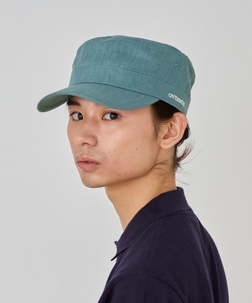 OVERRIDE(オーバーライド)の「OVERRIDE LINEN DE GAULE / オーバーライド(キャップ・メンズ・ブラウン/ダークベージュ/ダークグレー/ブルー/ブラック・58cm/60cm)」の10枚目の写真