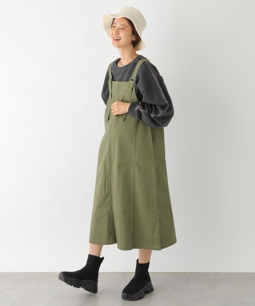 たまさん専用LEPSIM レプシム　ジャンスカ　新品タグつき LEPSIM（レプシィム）の「【産前・産後対応】マタニティ／Vネック