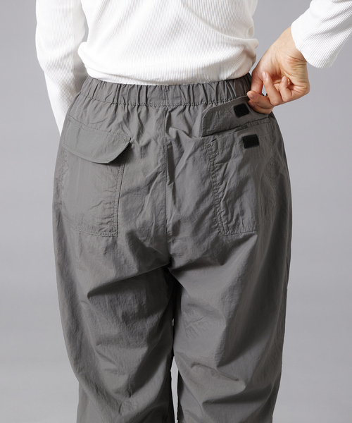 ABAHOUSE（アバハウス）の「2WAY NYLON EASY ワイドシルエット ミリタリー/サーカスパンツ/スノーパンツ/裏メッシュパラシュートパンツ（カーゴパンツ・メンズ・ブラック/カーキ/グレー・M/L/XL）」の7枚目の写真