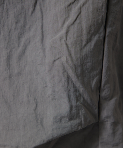 ABAHOUSE（アバハウス）の「2WAY NYLON EASY ワイドシルエット ミリタリー/サーカスパンツ/スノーパンツ/裏メッシュパラシュートパンツ（カーゴパンツ・メンズ・ブラック/カーキ/グレー・M/L/XL）」の11枚目の写真