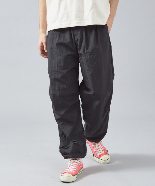 ABAHOUSE（アバハウス）の「2WAY NYLON EASY ワイドシルエット ミリタリー/サーカスパンツ/スノーパンツ/裏メッシュパラシュートパンツ（カーゴパンツ・メンズ・ブラック/カーキ/グレー・M/L/XL）」の20枚目の写真