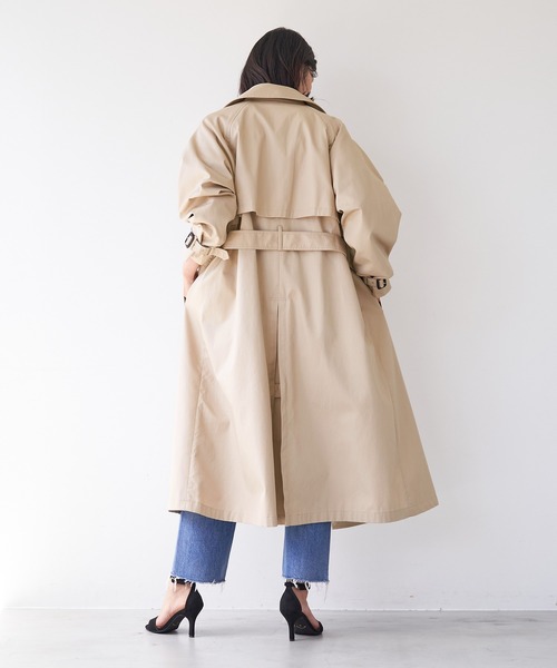 MICA&DEAL（マイカ＆ディール）の「トレンチコート（トレンチコート・レディース・ベージュ/ライトベージュ・FREE）」の19枚目の写真