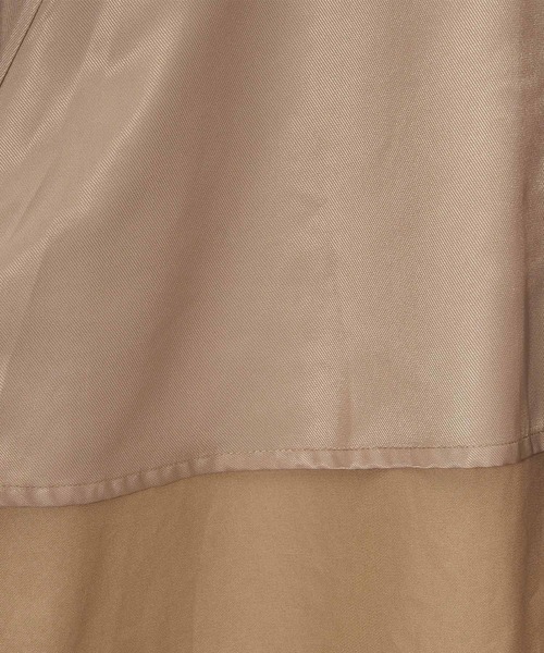 MICA&DEAL（マイカ＆ディール）の「トレンチコート（トレンチコート・レディース・ベージュ/ライトベージュ・FREE）」の3枚目の写真