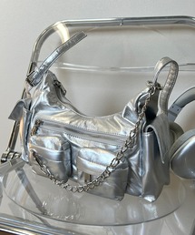 多ポケット付ショルダーバッグ