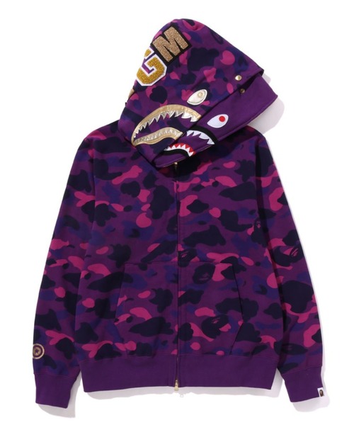 A BATHING APE エイプジップパーカーSサイズpurple確実正規品 A BATHING APE エイプジップパーカーSサイズpurple確実正規品 A