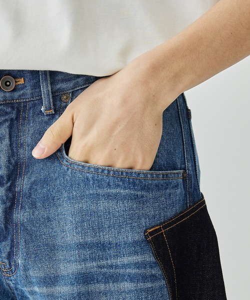 コッキ　khoki プリーツデザインチノパンツ　サイズ3 KHOKI パンツ 「KHOKI/コッキ」Pleat-design pants メンズ