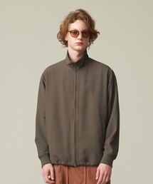 J.PRESS YORK STREET（ジェイプレスヨークストリート）の「【UNISEX】ジャージライクツイル トラックジャケット（ブルゾン）」