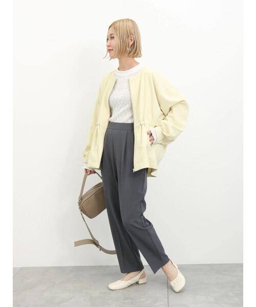 Samansa Mos2 blue（サマンサモスモスブルー）の「【ふっくらクッション】バックストラップパンプス（ドレスシューズ・レディース・ブラック/イエロー/キナリ・M/L）」の8枚目の写真