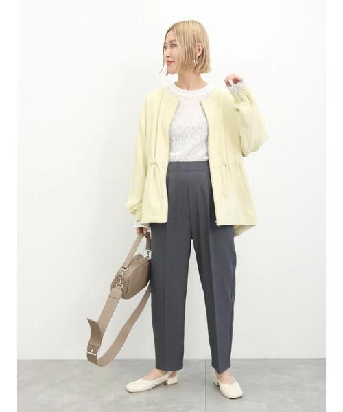 Samansa Mos2 blue（サマンサモスモスブルー）の「【ふっくらクッション】バックストラップパンプス（ドレスシューズ・レディース・ブラック/イエロー/キナリ・M/L）」の9枚目の写真