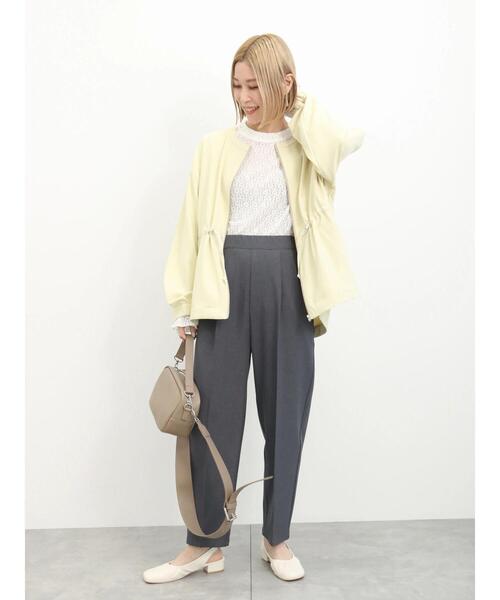 Samansa Mos2 blue（サマンサモスモスブルー）の「【ふっくらクッション】バックストラップパンプス（ドレスシューズ・レディース・ブラック/イエロー/キナリ・M/L）」の10枚目の写真