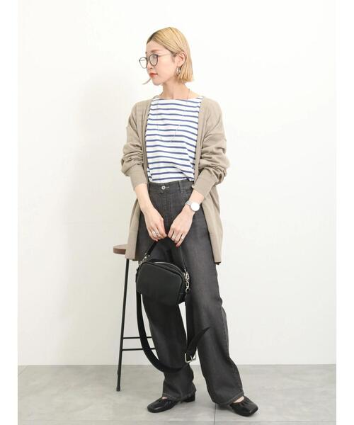 Samansa Mos2 blue（サマンサモスモスブルー）の「【ふっくらクッション】バックストラップパンプス（ドレスシューズ・レディース・ブラック/イエロー/キナリ・M/L）」の14枚目の写真