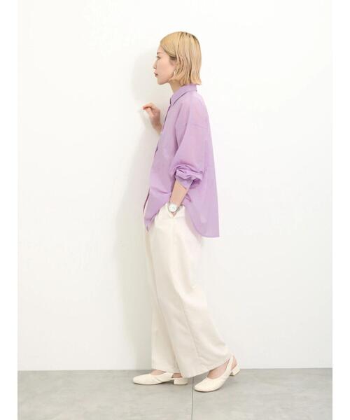 Samansa Mos2 blue（サマンサモスモスブルー）の「【ふっくらクッション】バックストラップパンプス（ドレスシューズ・レディース・ブラック/イエロー/キナリ・M/L）」の16枚目の写真