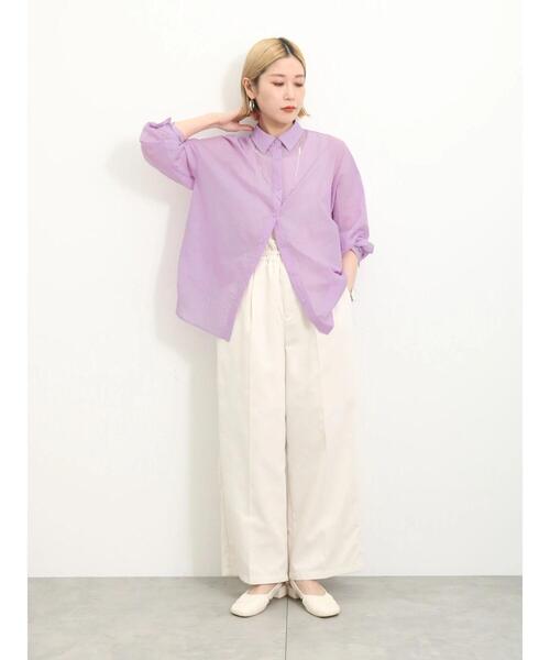 Samansa Mos2 blue（サマンサモスモスブルー）の「【ふっくらクッション】バックストラップパンプス（ドレスシューズ・レディース・ブラック/イエロー/キナリ・M/L）」の17枚目の写真