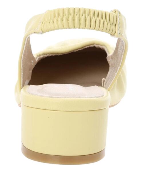 Samansa Mos2 blue（サマンサモスモスブルー）の「【ふっくらクッション】バックストラップパンプス（ドレスシューズ・レディース・ブラック/イエロー/キナリ・M/L）」の21枚目の写真