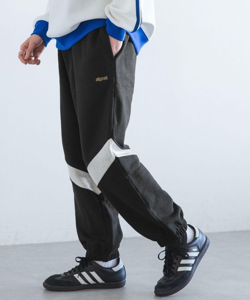 SIGNAL SPORTS（シグナルスポーツ）の「【SIGNAL SPORTS】切り替えロゴワイドスウェットパンツ（スウェットパンツ・メンズ・ホワイト/ブラック・FREE）」の11枚目の写真