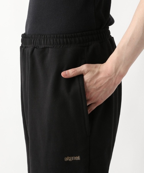SIGNAL SPORTS（シグナルスポーツ）の「【SIGNAL SPORTS】切り替えロゴワイドスウェットパンツ（スウェットパンツ・メンズ・ホワイト/ブラック・FREE）」の16枚目の写真