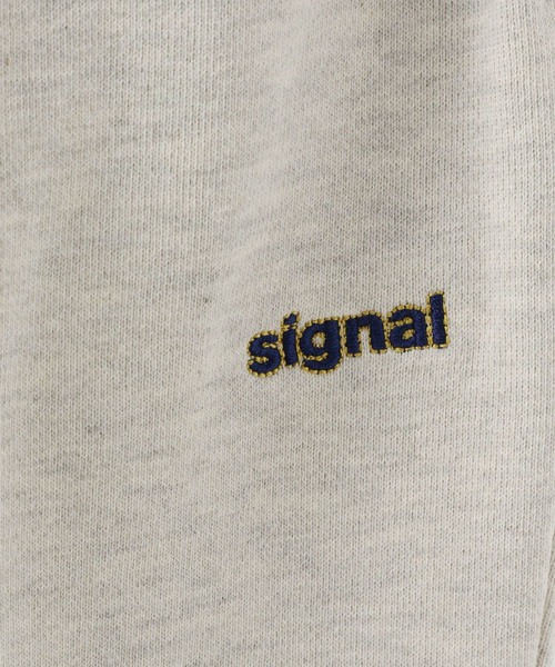 SIGNAL SPORTS（シグナルスポーツ）の「【SIGNAL SPORTS】切り替えロゴワイドスウェットパンツ（スウェットパンツ・メンズ・ホワイト/ブラック・FREE）」の20枚目の写真