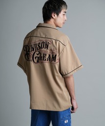 JE-刺繍 WORK SHIRT SS