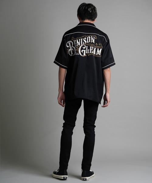 JACKROSE(ジャックローズ)の「JE-刺繍 WORK SHIRT SS(シャツ/ブラウス・メンズ・ホワイト/ブラック/ベージュ・M/L)」の22枚目の写真