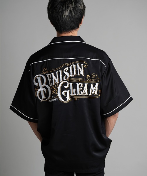 JACKROSE(ジャックローズ)の「JE-刺繍 WORK SHIRT SS(シャツ/ブラウス・メンズ・ホワイト/ブラック/ベージュ・M/L)」の16枚目の写真
