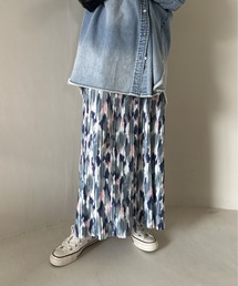 カットプリーツスカート 109546