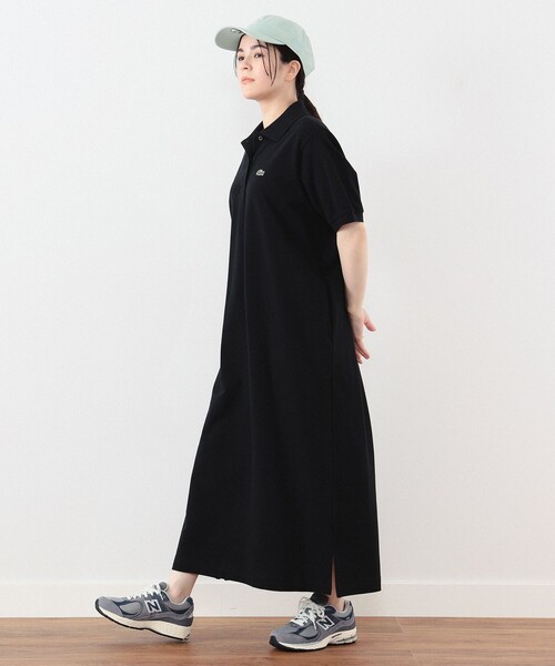 BEAMS BOY（ビームスボーイ）の「LACOSTE for BEAMS BOY / 別注 ピケ ワンピース 24SS（ワンピース・レディース・ブラック/ブラウン/ネイビー・36/38）」の14枚目の写真