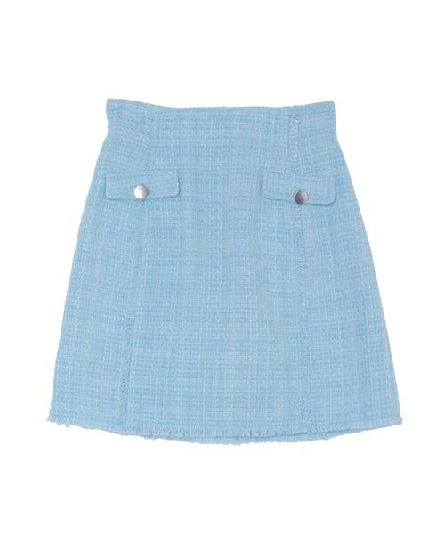 EATME（イートミー）の「ツイードタイトスカート（セットアップ可能）（スカート・レディース・ブルー/ブラック・SMALL/MEDIUM）」の14枚目の写真