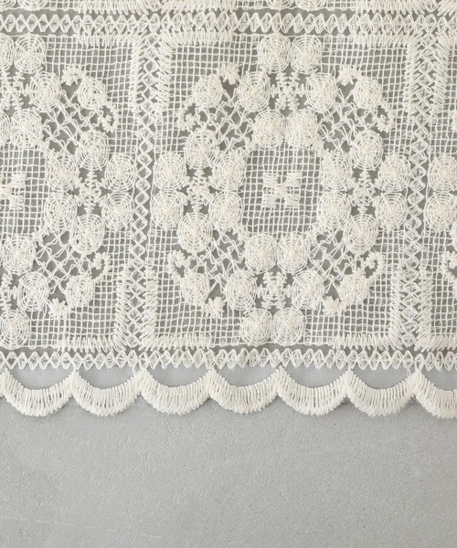 somari imagination（ソマリ イマジネーション）の「『シアーレースブラウス』（シャツ/ブラウス・レディース・スミクロ/アイボリー・FREE）」の10枚目の写真