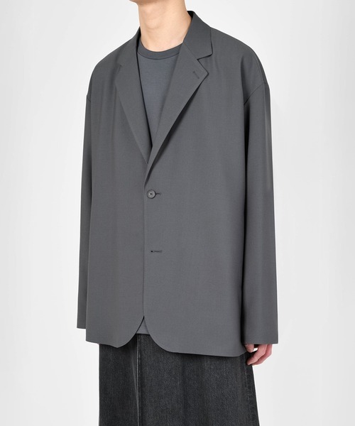 LAD MUSICIAN(ラッドミュージシャン)の「UNCONSTRUCTED BIG JACKET(その他アウター・メンズ・ブラック/グレー・42/44)」の8枚目の写真