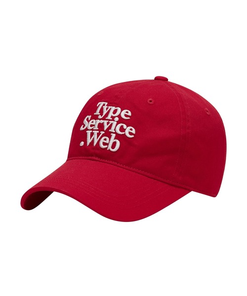キャップ TYPESERVICE Typeservice Web Cap Red TYPESERVICE/Typeservice Web Cap/20 COLOR/ユニセックス