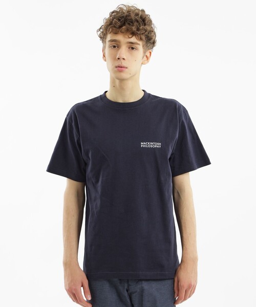 MACKINTOSH PHILOSOPHY（ﾏｯｷﾝﾄｯｼｭ ﾌｨﾛｿﾌｨｰ）の「【WEB＆一部店舗限定】5.6oz 天竺 クルーネックT（Tシャツ/カットソー・メンズ・オレンジ系その他5/ダークネイビー/ホワイト/グリーン系その他4/オフホワイト・38/40/42/36）」の5枚目の写真