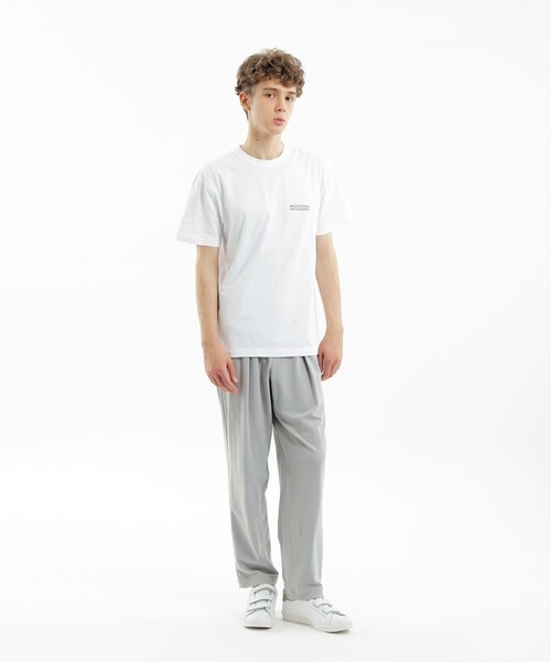 MACKINTOSH PHILOSOPHY（ﾏｯｷﾝﾄｯｼｭ ﾌｨﾛｿﾌｨｰ）の「【WEB＆一部店舗限定】5.6oz 天竺 クルーネックT（Tシャツ/カットソー・メンズ・オレンジ系その他5/ダークネイビー/ホワイト/グリーン系その他4/オフホワイト・38/40/42/36）」の18枚目の写真