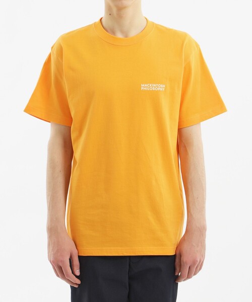 MACKINTOSH PHILOSOPHY（ﾏｯｷﾝﾄｯｼｭ ﾌｨﾛｿﾌｨｰ）の「【WEB＆一部店舗限定】5.6oz 天竺 クルーネックT（Tシャツ/カットソー・メンズ・オレンジ系その他5/ダークネイビー/ホワイト/グリーン系その他4/オフホワイト・38/40/42/36）」の14枚目の写真