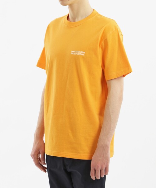 MACKINTOSH PHILOSOPHY（ﾏｯｷﾝﾄｯｼｭ ﾌｨﾛｿﾌｨｰ）の「【WEB＆一部店舗限定】5.6oz 天竺 クルーネックT（Tシャツ/カットソー・メンズ・オレンジ系その他5/ダークネイビー/ホワイト/グリーン系その他4/オフホワイト・38/40/42/36）」の13枚目の写真