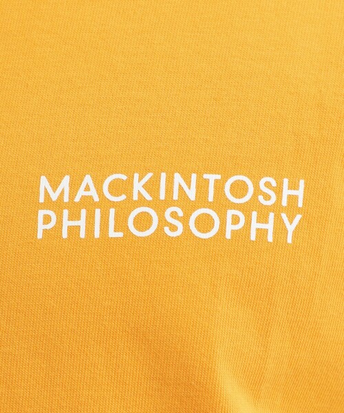 MACKINTOSH PHILOSOPHY（ﾏｯｷﾝﾄｯｼｭ ﾌｨﾛｿﾌｨｰ）の「【WEB＆一部店舗限定】5.6oz 天竺 クルーネックT（Tシャツ/カットソー・メンズ・オレンジ系その他5/ダークネイビー/ホワイト/グリーン系その他4/オフホワイト・38/40/42/36）」の10枚目の写真