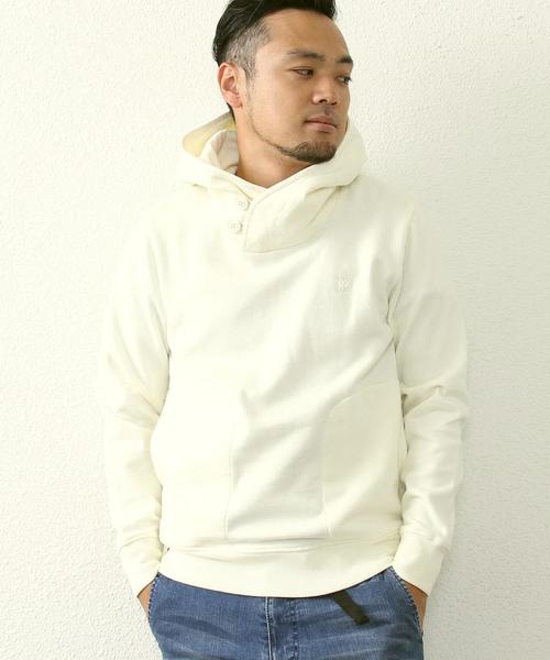 coen(コーエン)の「ボリュームネックスウェットパーカー(パーカー・メンズ・ネイビー/オフホワイト/オリーブ・MEDIUM/SMALL/X-LARGE/LARGE)」の1枚目の写真