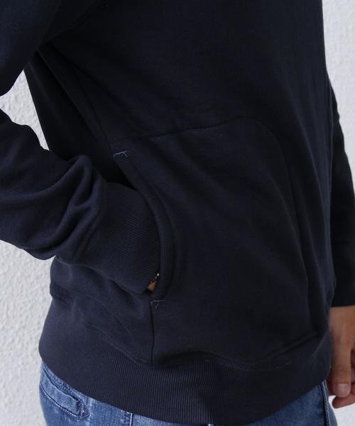 coen(コーエン)の「ボリュームネックスウェットパーカー(パーカー・メンズ・ネイビー/オフホワイト/オリーブ・MEDIUM/SMALL/X-LARGE/LARGE)」の13枚目の写真