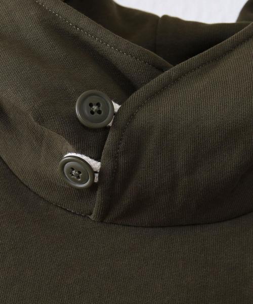 coen(コーエン)の「ボリュームネックスウェットパーカー(パーカー・メンズ・ネイビー/オフホワイト/オリーブ・MEDIUM/SMALL/X-LARGE/LARGE)」の6枚目の写真